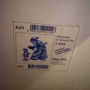 Hummel Limited Edition St. Nicholas Day